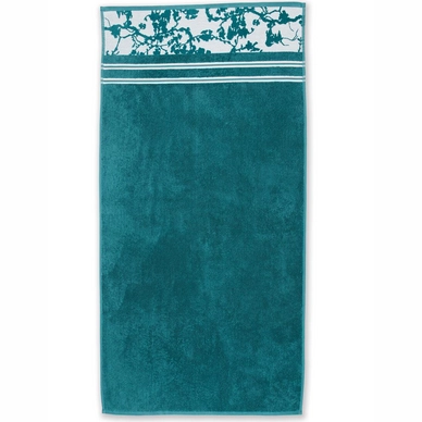 Beddinghouse x Van Gogh Museum Fleurir Badlaken Blauw Katoen (70 x - outlet — outlet/retourdeal