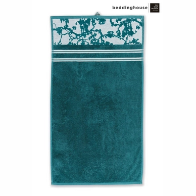 Beddinghouse x Van Gogh Museum Fleurir Douchelaken Blauw Katoen (55 x - outlet — outlet/retourdeal