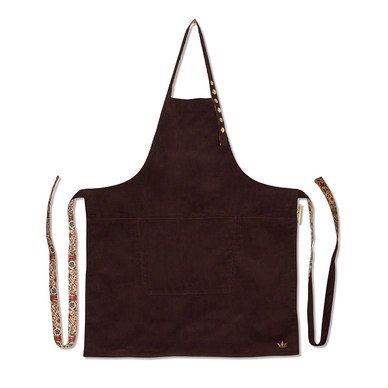 Dutchdeluxes Reversible Serie Apron Schort Purple Flower Field - outlet — outlet/retourdeal