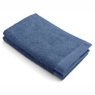 Walra Remade Cotton Gastendoek Blauw Set van 2 - outlet — outlet/retourdeal
