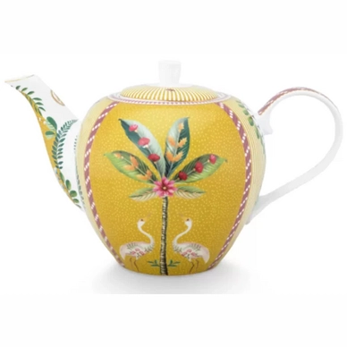 Pip Studio La Majorelle Theepot - Servies - Theekan - Geel - 1.6l