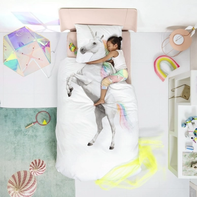 SNURK Unicorn Dekbedovertrek Percal