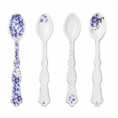 Pip Studio Royal Theelepel White Set van 4