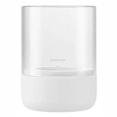 Blomus Calma Windlicht Lily White 14 cm