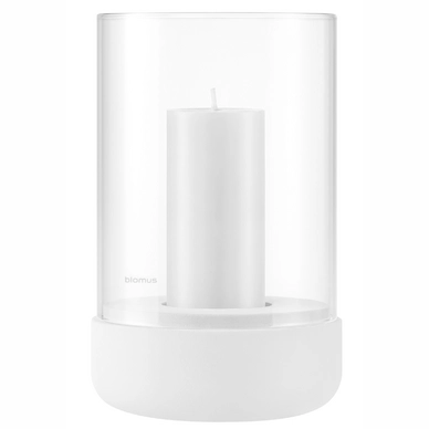 Blomus Calma Windlicht Lily White 20 cm
