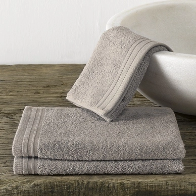 De Witte Lietaer Imagine Gastendoeken Taupe (set van 3) - outlet — outlet/retourdeal