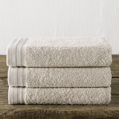 De Witte Lietaer Imagine Handdoeken Beige set van 3 - outlet — outlet/retourdeal