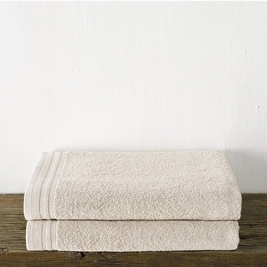 De Witte Lietaer Imagine Douchelakens Beige (set van 2) (70 x 140 cm) - outlet — outlet/retourdeal