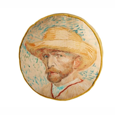 Beddinghouse x Van Gogh Museum Self Portrait Sierkussen Naturel 40 x - outlet — outlet/retourdeal