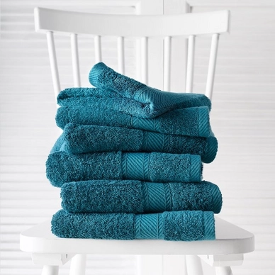 De Witte Lietaer Helene Handdoeken Lake Green set van 6 - outlet — outlet/retourdeal