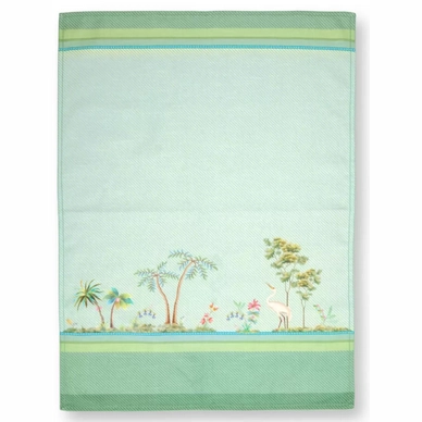 Pip Studio Jolie Theedoek Heron Green 50 x 70 cm