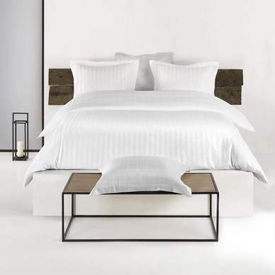 De Witte Lietaer Zygo Dekbedovertrek White Satijn - outlet — outlet/retourdeal