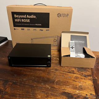 Hifi Rose RS250A black streamer (occasion)