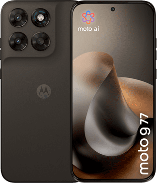 Motorola Moto G77 256GB Zwart 5G - tweedekans · geen oplader meegeleverd — outlet/retourdeal