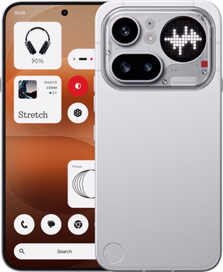 Nothing Phone (4a) Pro 128GB Zilver 5G - tweedekans · geen oplader meegeleverd — outlet/retourdeal