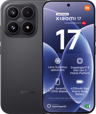 Xiaomi 17 512GB Zwart 5G - onbeschadigd · geen oplader meegeleverd — outlet/retourdeal