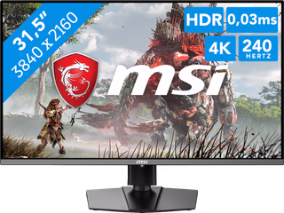 MSI MPG 322URX QD-OLED - onbeschadigd — outlet/retourdeal
