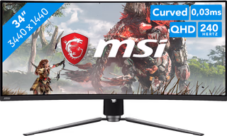 MSI MPG 341CQPX QD-OLED Curved - outlet/retourdeal