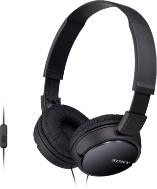 Sony MDR-ZX110AP Zwart - tweedekans · geen oplader meegeleverd — outlet/retourdeal