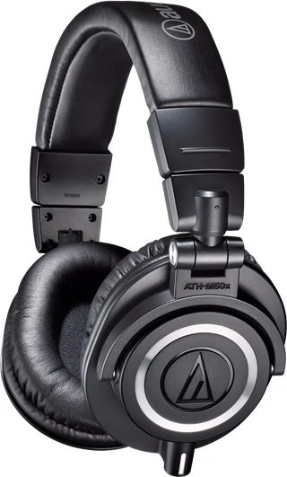 Audio-Technica ATH-M50X Zwart - tweedekans · geen oplader meegeleverd — outlet/retourdeal
