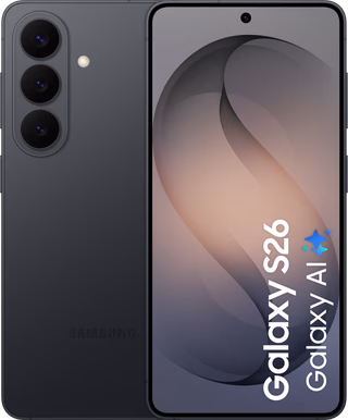 Samsung Galaxy S26 512GB Zwart 5G - onbeschadigd · geen oplader meegeleverd — outlet/retourdeal
