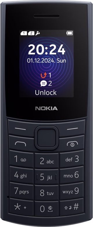 Nokia 110 128MB Blauw 4G
