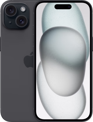Apple iPhone 15 128GB Zwart - refurbished — outlet/retourdeal