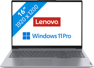Lenovo ThinkBook 16 G8 IRL - tweedekans · geen oplader meegeleverd — outlet/retourdeal