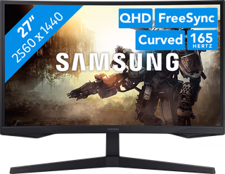 Samsung Odyssey G5 G55C LS27CG552EUXEN - outlet/retourdeal