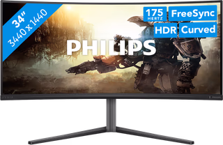 Philips Evnia 34M2C6500/00 QD-OLED Curved - tweedekans — outlet/retourdeal