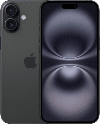 Apple iPhone 16 Plus 128GB Zwart - onbeschadigd · geen oplader meegeleverd — outlet/retourdeal