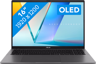 ASUS Vivobook S16 OLED Copilot+ PC M3607GA-SH004W - onbeschadigd · geen oplader meegeleverd — outlet/retourdeal