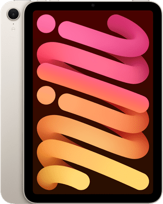 Apple iPad mini 7 (2024) 128GB Wifi Witgoud - tweedekans · geen oplader meegeleverd — outlet/retourdeal