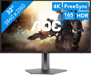 AOC AG326UD QD-OLED - onbeschadigd — outlet/retourdeal
