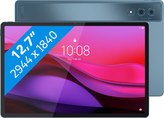 Lenovo Yoga Tab Plus 256GB Wifi Blauw met Stylus en Toetsenbordhoes - tweedekans · geen oplader meegeleverd — outlet/retourdeal