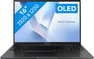 ASUS Vivobook 16 OLED M1605NAQ-SH203W - tweedekans · geen oplader meegeleverd — outlet/retourdeal