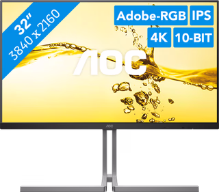 AOC U32U3CV - onbeschadigd — outlet/retourdeal