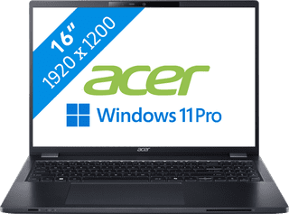 Acer TravelMate P4 16 TMP416-53-TCO-7310 QWERTY - onbeschadigd · geen oplader meegeleverd — outlet/retourdeal
