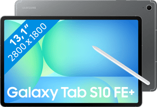 Samsung Galaxy Tab S10 FE Plus 13 - onbeschadigd · geen oplader meegeleverd — outlet/retourdeal