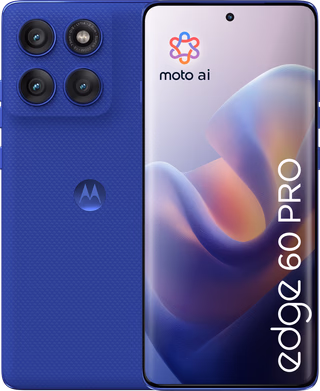 Motorola Edge 60 Pro 512GB Blauw 5G - tweedekans · geen oplader meegeleverd — outlet/retourdeal