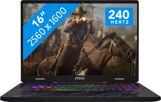 MSI Pulse A16 AI+ C3XWGKG-010NL - tweedekans · geen oplader meegeleverd — outlet/retourdeal