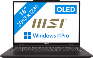MSI VenturePro 16 AI A2HVEG-025NL QWERTY - tweedekans · geen oplader meegeleverd — outlet/retourdeal