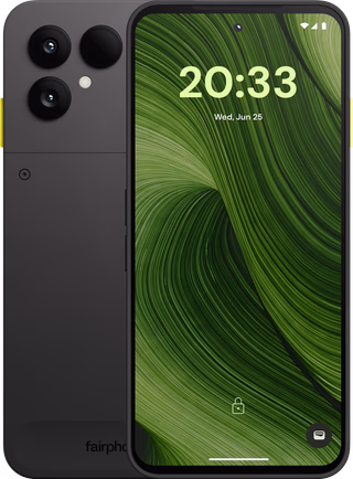 Fairphone 6 256GB Zwart 5G