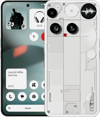 Nothing Phone (3) 256GB Wit 5G - tweedekans · geen oplader meegeleverd — outlet/retourdeal