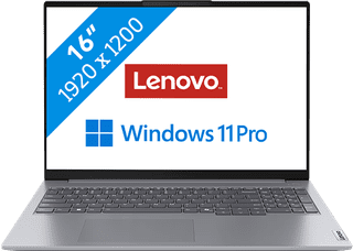 Lenovo ThinkBook 16 G7 ARP - tweedekans · geen oplader meegeleverd — outlet/retourdeal