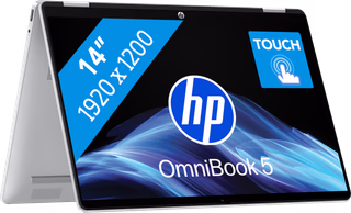 HP OmniBook 5 Flip 14-fp0950nd - tweedekans · geen oplader meegeleverd — outlet/retourdeal