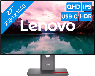 Lenovo ThinkVision P27Q-40 - onbeschadigd — outlet/retourdeal
