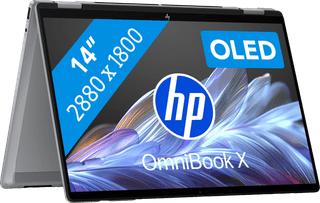 HP OmniBook X Flip OLED Copilot+ PC 14-fk0975nd - tweedekans · geen oplader meegeleverd — outlet/retourdeal