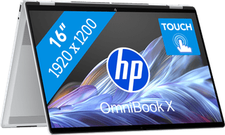 HP OmniBook X Flip Copilot+ PC 16-as0970nd - tweedekans · geen oplader meegeleverd — outlet/retourdeal