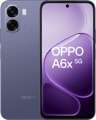 OPPO A6x 128GB Paars 5G - onbeschadigd · geen oplader meegeleverd — outlet/retourdeal